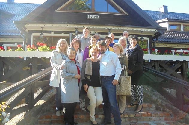 Lęborska delegacja na festiwalu w Kretindze