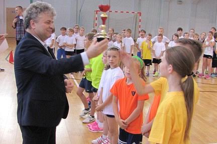 Uczniowie z lęborskich szkół rywalizowali w Konkursie Sportowym „Kto z nas lepiej i prędzej”