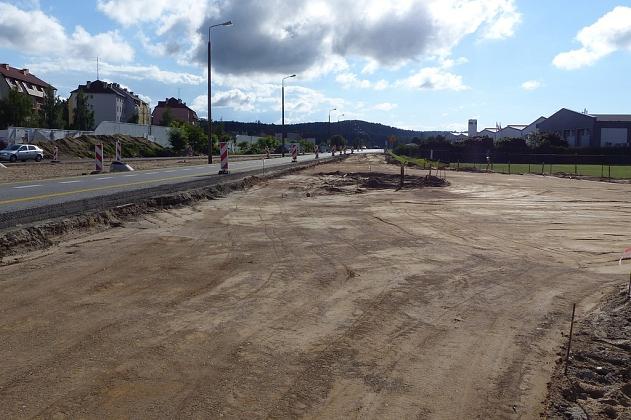 Objazd na obwodnicy. Trwa budowa nowego wyjazdu z osiedla