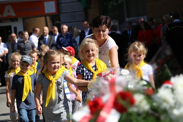 Lęborczanie uczcili 77. rocznicę wybuchy II wojny światowej