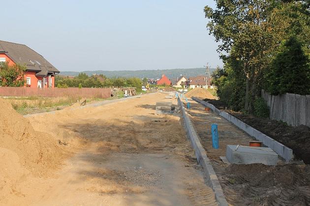 Budowa Buczka do granic miasta