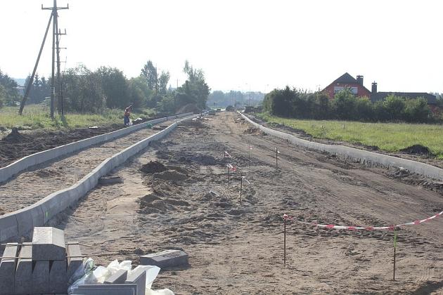 Budowa Buczka do granic miasta