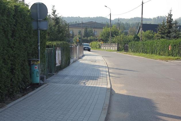 Remont chodnika na ulicy ks. Gracza