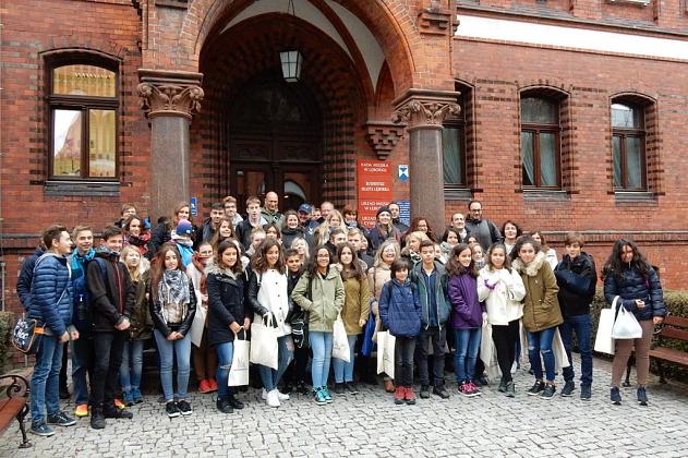 Międzynarodowe spotkanie Erasmus+ w Gimnazjum nr 1