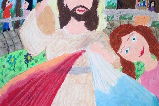 Rozstrzygnięcie konkursu plastycznego „Jan Paweł II - Bądźcie świadkami miłosierdzia”