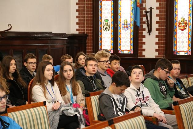 Światowy Tydzień Przedsiębiorczości 2016 - spotkanie z gimnazjalistami