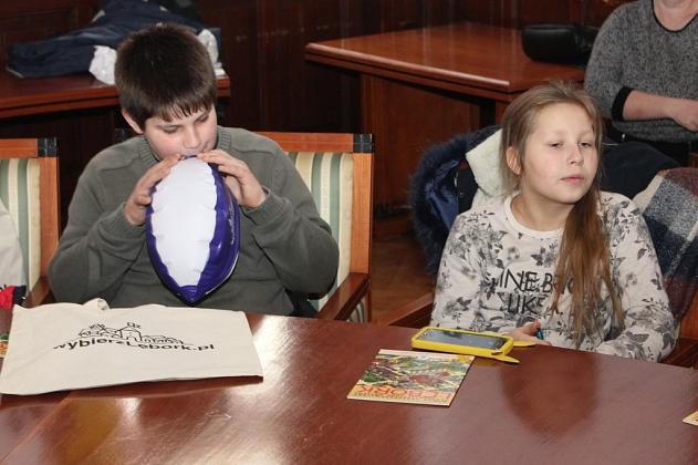 Uczniowie ze szkoły w Garczergorzu z wizytą w ratuszu