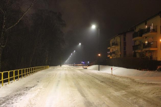 16 energooszczędnych lamp stanęło na ulicy Syrokomli