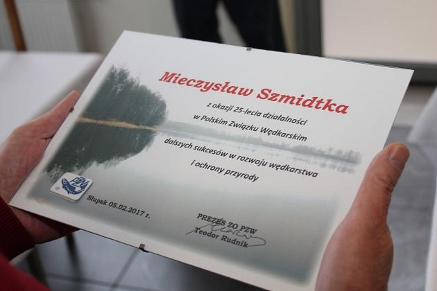 Wędkarze podsumowali rok i wręczyli odznaczenia