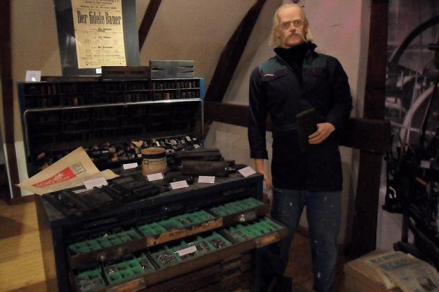 Historia drukarstwa w Stromych Schodach