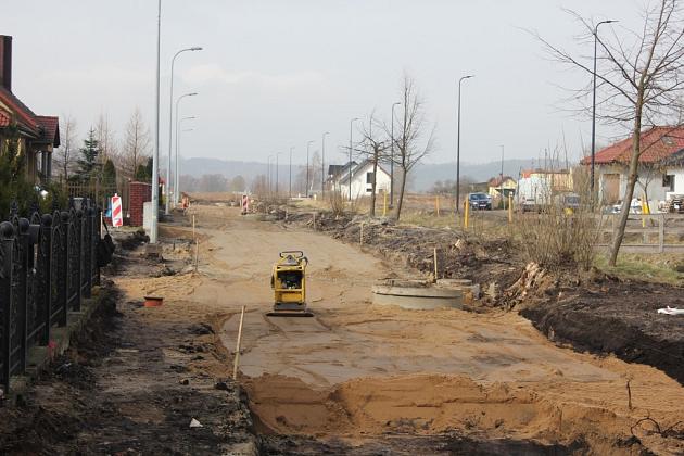 Budowa kanalizacji i asfaltowej jezdni na ulicy Tatrzańskiej