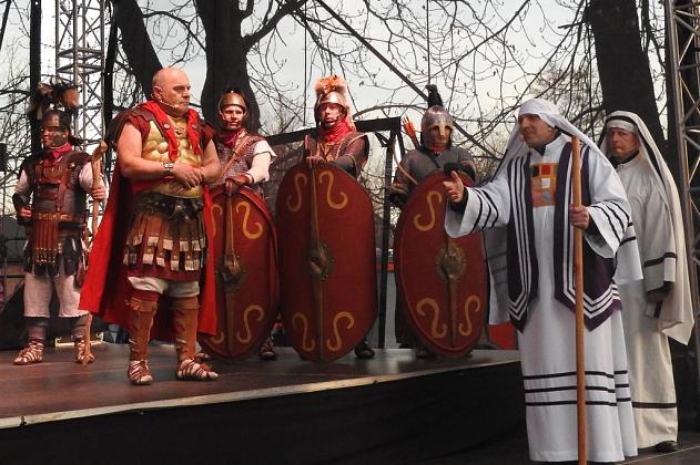 Misterium Męki Pańskiej w Parku Chrobrego