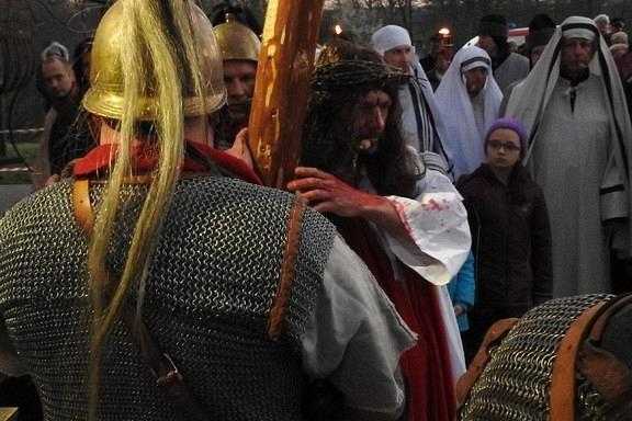 Misterium Męki Pańskiej w Parku Chrobrego