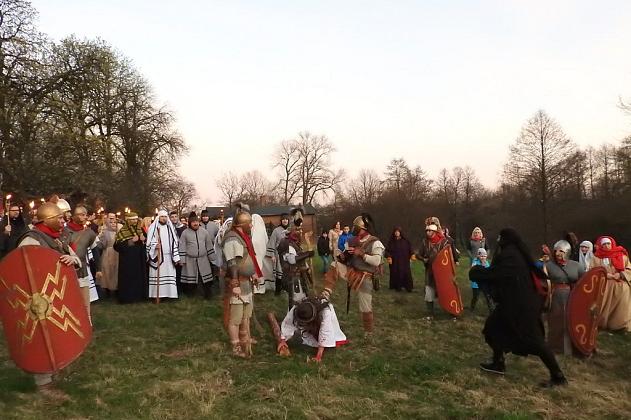 Misterium Męki Pańskiej w Parku Chrobrego