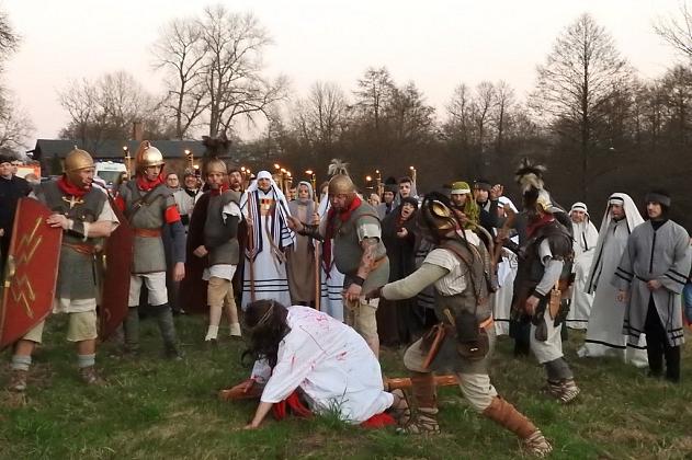 Misterium Męki Pańskiej w Parku Chrobrego