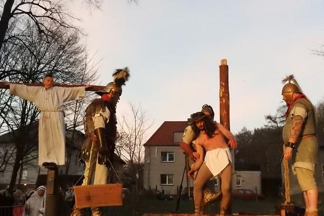 Misterium Męki Pańskiej w Parku Chrobrego