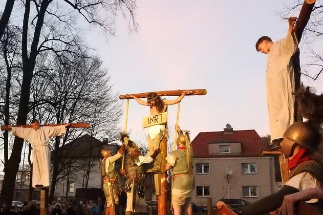 Misterium Męki Pańskiej w Parku Chrobrego