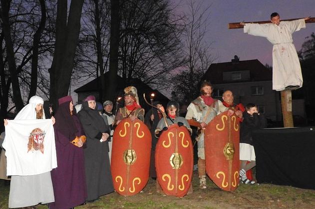 Misterium Męki Pańskiej w Parku Chrobrego