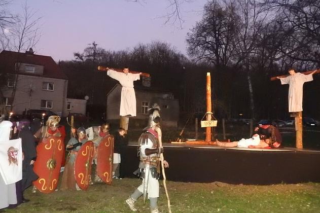 Misterium Męki Pańskiej w Parku Chrobrego