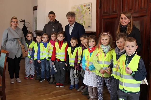 Wielkanocna wizyta przedszkolaków