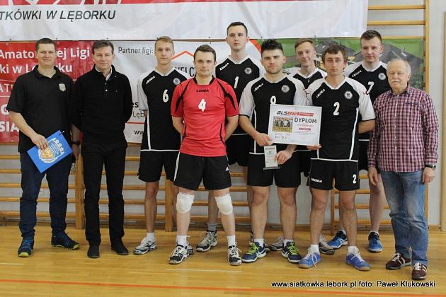 Klaja Cafee zwyciężyła w 10 edycji Amatorskiej Lidze Siatkówki w Lęborku