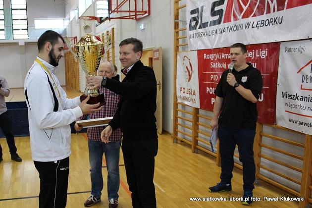 Klaja Cafee zwyciężyła w 10 edycji Amatorskiej Lidze Siatkówki w Lęborku