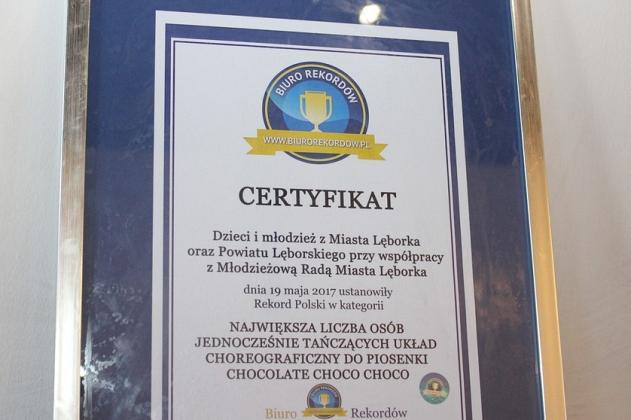 Rekord w tańczeniu układu choreograficznego do piosenki „Chocolate choco choco” pobity!