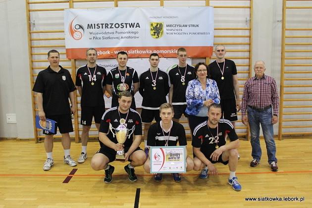 Pawelczyk Development AZS Lębork mistrzem województwa pomorskiego w piłce siatkowej amatorów