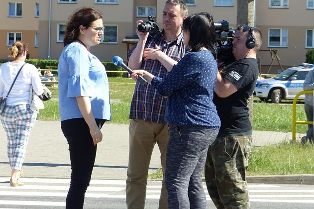 Protest w sprawie budowy drogi ekspresowej S6