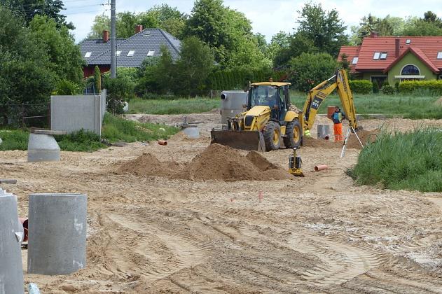 Most na Weterynaryjnej. Trwa budowa kanalizacji deszczowej