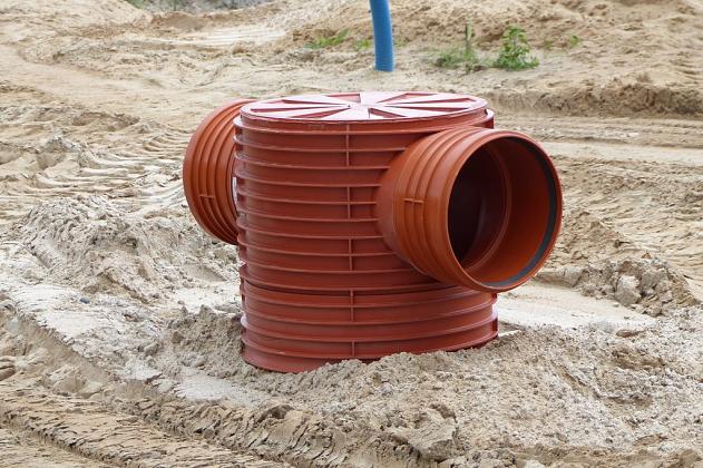 Most na Weterynaryjnej. Trwa budowa kanalizacji deszczowej