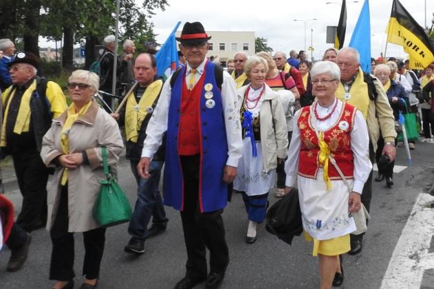 Liczna delegacja lęborskich Kaszubów na XIX Zjeździe w Rumi