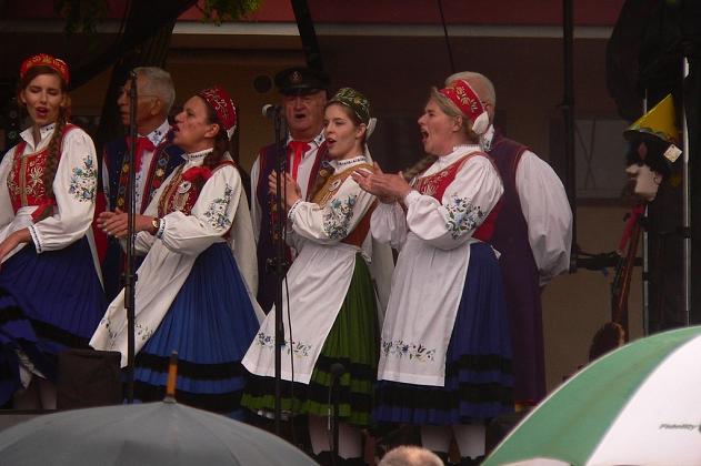 Liczna delegacja lęborskich Kaszubów na XIX Zjeździe w Rumi