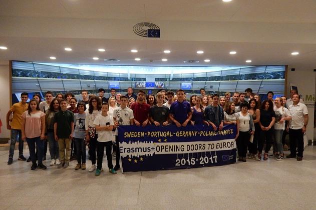 Erasmus+ Gimnazjum nr 1 we francuskim Sarreguemines