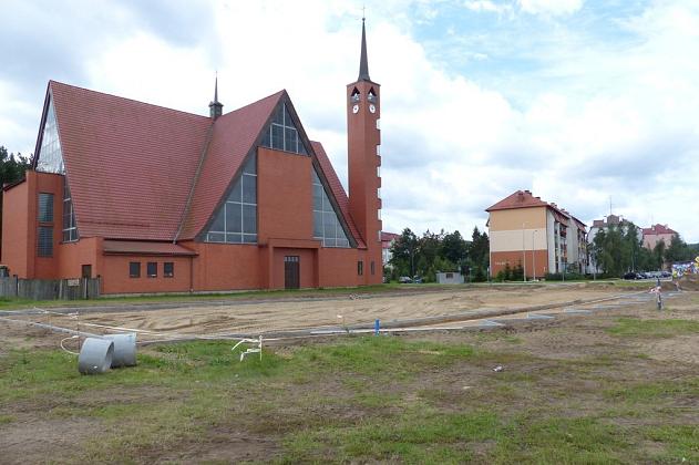 Budowa parkingu przy ul. Teligi zgodnie z harmonogramem