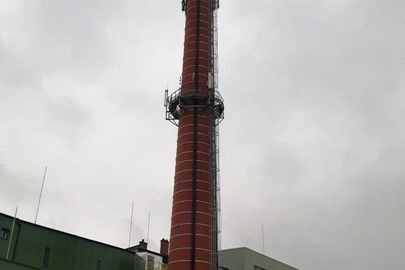 Remont komina kotłowni KR-1