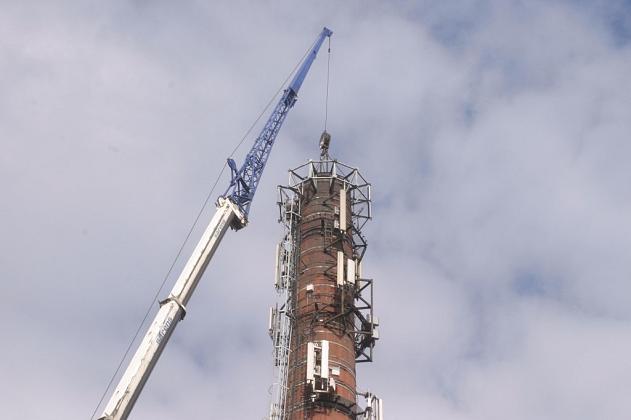 Remont komina kotłowni KR-1