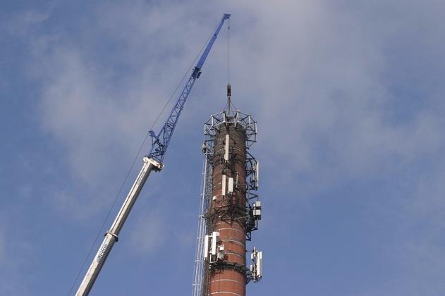 Remont komina kotłowni KR-1