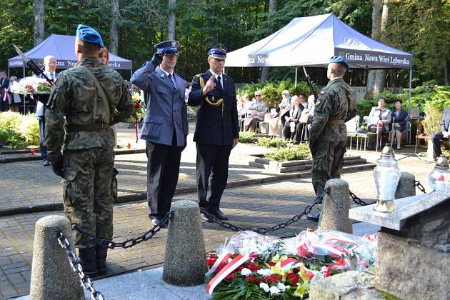 Uroczystość patriotyczno-religijna w Krępie Kaszubskiej