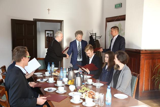 Burmistrz spotkał się z utytułowanymi sportowcami