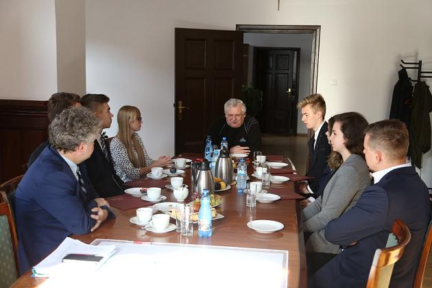 Burmistrz spotkał się z utytułowanymi sportowcami