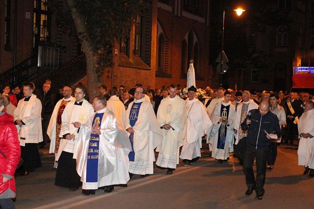 Peregrynacja Figury Matki Bożej Fatimskiej w Lęborku