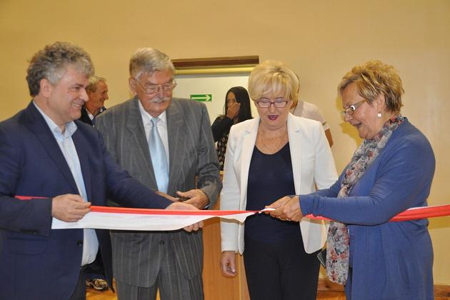 Otwarcie po remoncie z Budżetu Obywatelskiego Lęborka sali „Rolniczaka”