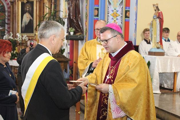 Poświecenie Figury Jezusa Chrystusa Naszego Króla i Pana