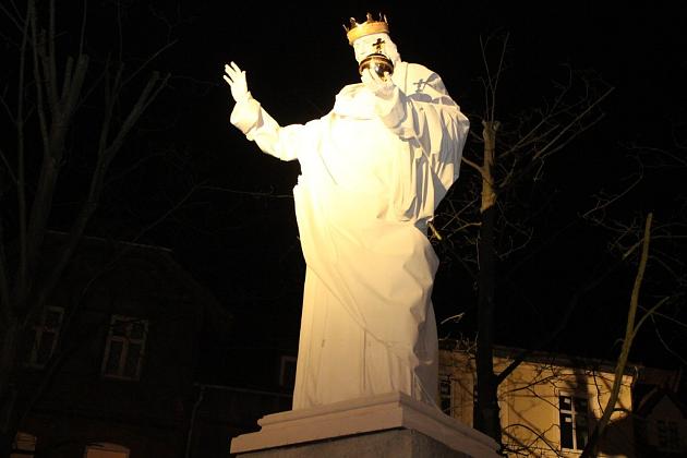 Poświecenie Figury Jezusa Chrystusa Naszego Króla i Pana