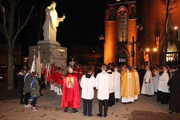 Poświecenie Figury Jezusa Chrystusa Naszego Króla i Pana