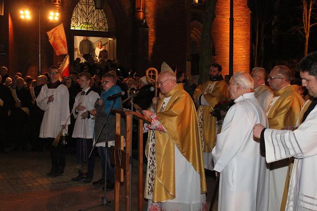Poświecenie Figury Jezusa Chrystusa Naszego Króla i Pana