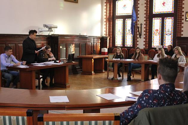 V posiedzenie II kadencji Młodzieżowej Rady Miasta Lęborka
