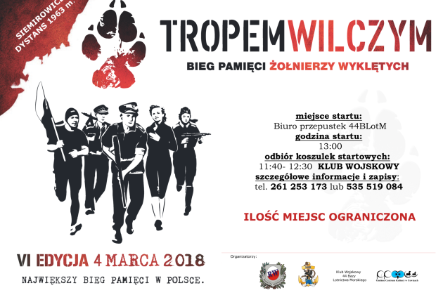 „Tropem Wilczym - Bieg Pamięci Żołnierzy Wyklętych” w Lęborku i Siemirowicach