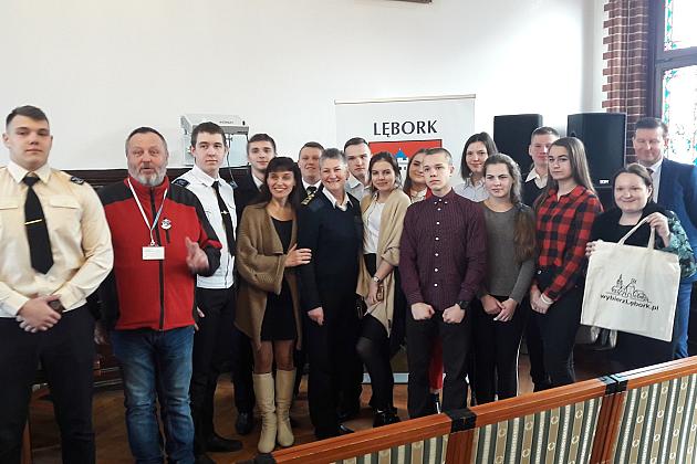 Wizyta młodzieży z Kaliningradu w Lęborku